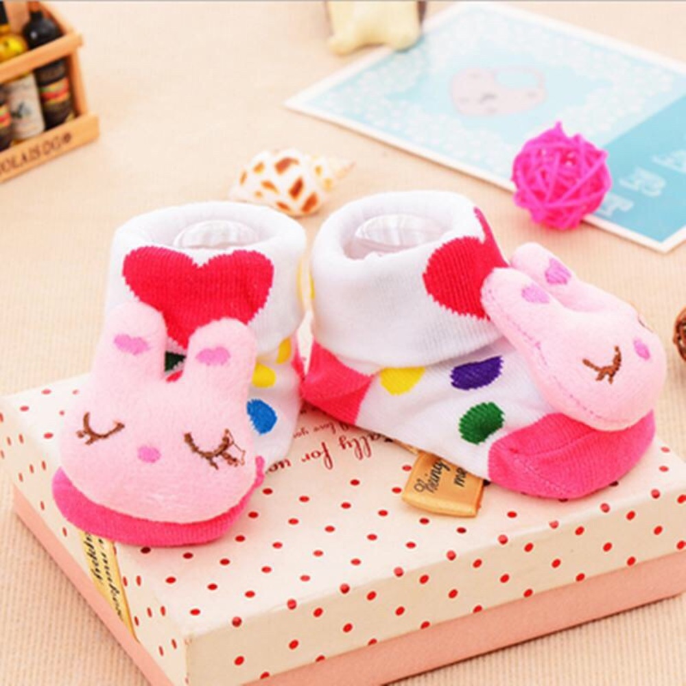 3 pairs of 6M-12M Baby / Toddler Character Sock